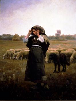 丹尼爾 李奇微爵士 Shepardess and her Flock 丹尼爾 李奇微爵士 Shepardess and her Flock